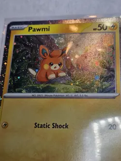 Pokemon TCG - Pawmi - Paldea Evolved 074/193 Cosmos Holo Promo *SWIRL* 💫 - Image 2