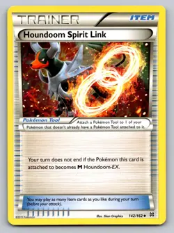 Houndoom Spirit Link 142/162 Uncommon BREAKthrough Pokemon Lightly Played - Image 1