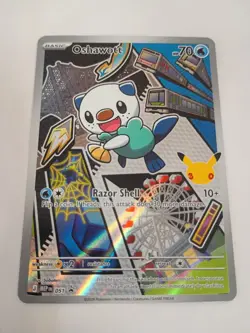 Pokemon Oshawott Mega Evolution Promo #051 Promo Full Art Holo Near Mint - Image 1