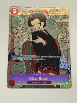 Nico Robin (English Version 1st Anniversary Set) OP01-017 One Piece Promotion - Image 1
