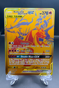 Pokemon TCG: Reshiram & Charizard GX SM247 - SM: Promos - Ultra Rare NM - Image 1