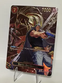 Benn.Beckman (SP) - Carrying On His Will (OP13) OP09-009 One Piece TCG - Image 1