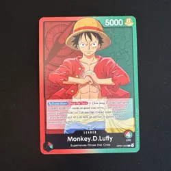 One Piece Monkey.D.Luffy OP01 - Romance Dawn Leader OP01-003 NM - Image 1