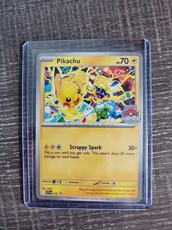 Pikachu Black Star Promo 2025 World Championships SVP225 - Pokemon TCG - Image 1
