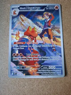 Pokemon TCG Ethan's Magcargo 222/217 Ultra Rare Full Art Holo EN - Image 1