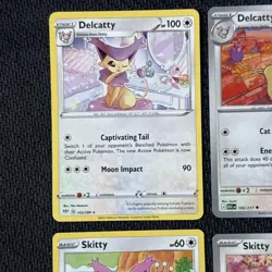 6x Pokemon TCG Delcatty & Skitty Bundle Mixed set (No duplicate) NM - Image 2