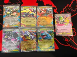 Pokemon TCG Mega Evolutions Ex Bundle X 7 Double Rare - Image 1