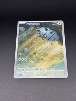 Pokemon TCG Ferroseed Illustration Rare White Flare Card 148/086 Pack Fresh NM/M - Image 2