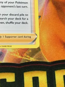 C3123 POKEMON TCG CROWN ZENITH RAIHAN TRAINER #140 NM-M HOLO RARE - Image 5
