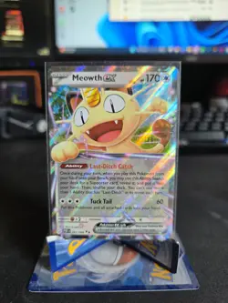 Pokemon TCG - Meowth EX 062/088 - Perfect Order - Holo Double Rare Card - Image 1