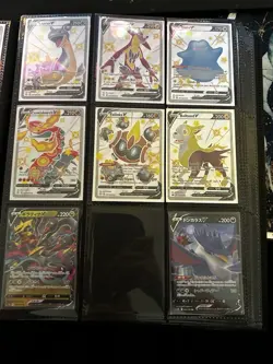 Binder with 105 V/Ex/Gx Etc Pokemon Cards. Great Condition No Duplicates - Image 3