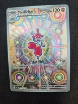 Pokemon TGC. Medicham. Ascended Heroes. 241/217. Illustration Rare. English. NM. - Image 1