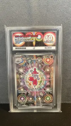 Medicham 241/217 Pokemon TCG Ascended Heroes Illustration Rare English Ace 10 - Image 1