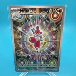 Pokemon Medicham 241/217 Ascended Heroes Illustration Rare English - Image 1