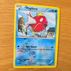 MAGIKARP 19/98 POKEMON CARD (ANCIENT ORIGIN SET) REVERSE HOLO - Image 3