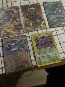 5 Card Lot-Ex-ultra Rare, Illustration Rares all mint - Image 1