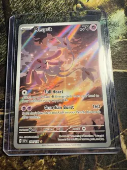 Pokemon Mesprit Illustration Rare Full Art Holo SV8 Surging Sparks 204/191 Card - Image 1