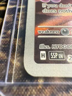 Pokemon Mesprit Illustration Rare Full Art Holo SV8 Surging Sparks 204/191 Card - Image 5