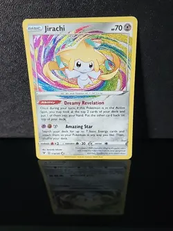 Pokemon TCG Jirachi Vivid Voltage Holo Card 119/185 Amazing Rare - Image 1