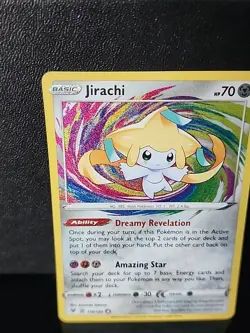 Pokemon TCG Jirachi Vivid Voltage Holo Card 119/185 Amazing Rare - Image 2