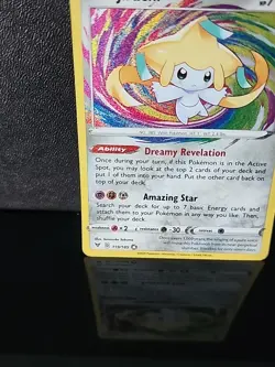 Pokemon TCG Jirachi Vivid Voltage Holo Card 119/185 Amazing Rare - Image 5