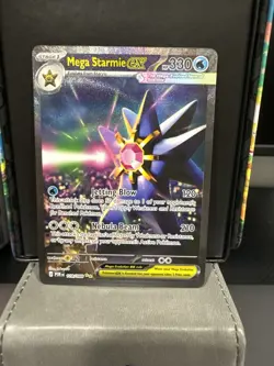 Mega Starmie ex 118/088 Me03: Perfect Order Holo - Image 1
