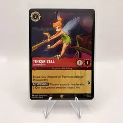 Tinker Bell - Insistent Fairy 136/204 - Legendary Reign of Jafar Lorcana NM - Image 1