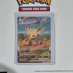 Pokemon TCG Leafeon Vmax Evolving Skies 205/203 Holo Secret Rare - Image 1