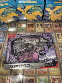 Pokemon TCG: Houndstone Ex Box NEW SEALED - Image 1
