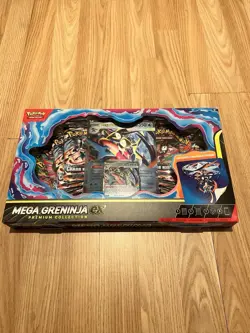 Pokemon TCG Mega Greninja EX Premium Collection Box - Image 1