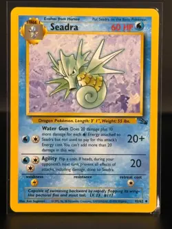 Seadra - 42/62 - Uncommon - Fossil Set - Pokemon Card - NM - 50 - Image 1