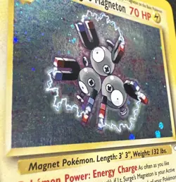 Lt. Surge's Magneton 008/132 Holo Card 008 Gym Heroes 1999-2000 WOTC Pokemon TCG - Image 3