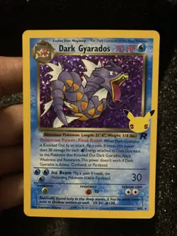 Dark Gyarados 8/82 Celebrations: Classic Collection Holo NM Pokemon Card - Image 2