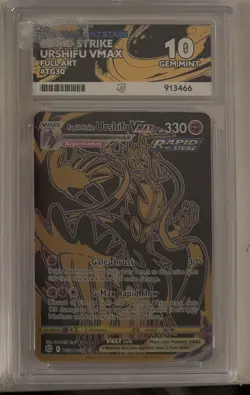 Pokemon TCG Card Rapid Strike Urshifu VMAX TG30/TG30 Brilliant Stars - ACE 10 - Image 1