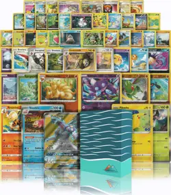 Ultra Rare Starte Pack | 50+ Authentic Pokemon Cards | 1x Ultra Rare Guaranteed - Image 1