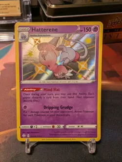 Hatterene - SV056/SV122 - Pokemon Shining Fates Sword Shield Shiny Rare Card NM - Image 1