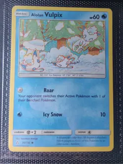 Pokemon TCG - Alolan Vulpix 30/156 Sm-Ultra Prism Common/Regular NM/LP - Image 1