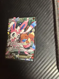 Pokemon Generations Radiant Collection Sylveon EX Full Art Ultra Rare RC32/32 NM - Image 3