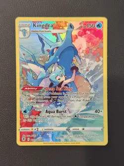 Kingdra TG03/TG30 Holo Ultra Rare Trainer Gallery Pokemon TCG NM Condition - Image 1