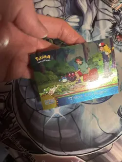 (HPL) Pokemon Tracey Gets Bugged Topps Orange Islands 14 Rainbow Foil LP - Image 5