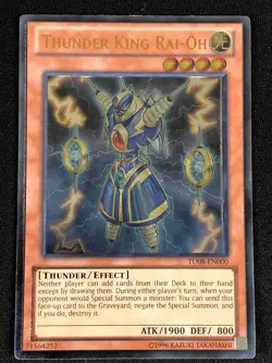 YUGIOH THUNDER KING RAI-OH TU08-EN000 ULTIMATE (NM) - Image 1