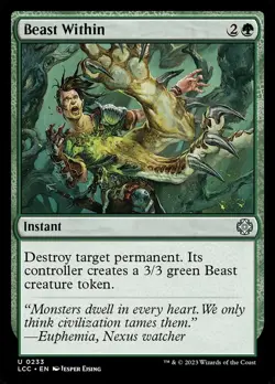 MTG Beast Within ** The Lost Caverns of Ixalan Commander ** English - Image 1