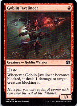 Goblin Javelineer Adventures In The Forgotten Realms Near Mint X1 - Image 1