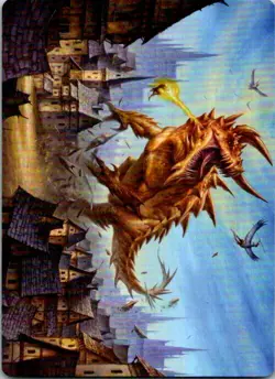 Tarrasque #19 Art Series Adventures In The Forgotten Realms NM - Image 1