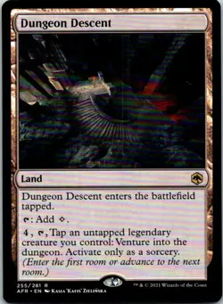 Dungeon Descent Adventures In The Forgotten Realms NM - Image 1
