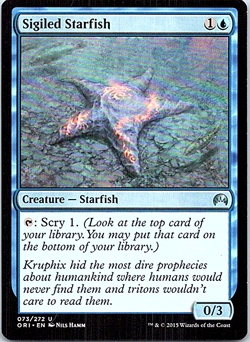 Sigiled Starfish Magic The Gathering Magic Origins Light Play - Image 1