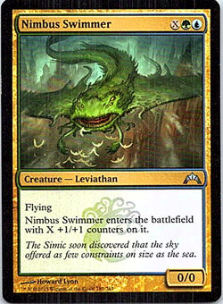 Nimbus Swimmer Magic The Gathering Gatecrash Light Play - Image 1