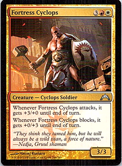 Fortress Cyclops Magic The Gathering Gatecrash Light Play - Image 1