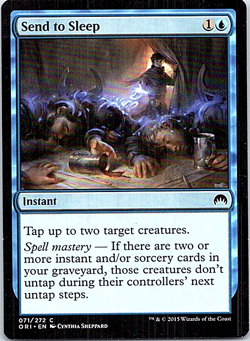 Send To Sleep Magic The Gathering Magic Origins Light Play - Image 1