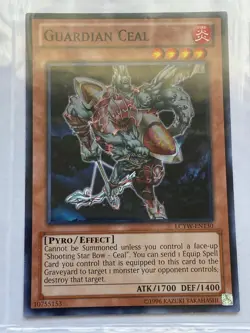 Yu-Gi-Oh Guardian Ceal LCYW-EN130 Common Unlimited Edition NM - Image 1